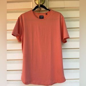 CUTS peach/orange short-sleeved crew neck  shirt. Great quality and shape, XL
